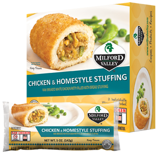 chicken and homestyle stuffing packaging
